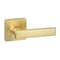 Sure-Loc Hardware Sure-Loc Hardware Cortina Passage Lever, Satin Brass CT101 SB - alternate 1